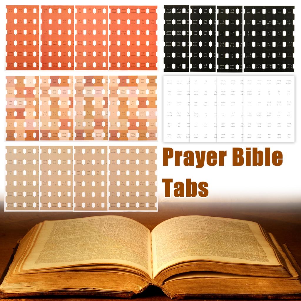 2/3 Piezas Pestañas para Biblia de Oración Fáciles de Usar Pestañas Índice para Biblia Pegatinas de Pestañas para Biblia Pestañas de Capítulo de Biblia Multicolores Pestañas para Biblia Estudio de la Biblia