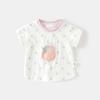 Girls Short-sleeved T-shirt Summer New Foreign Style Baby Half-sleeved Top Summer Small Children's Bottoming Shirt Children's Clothes