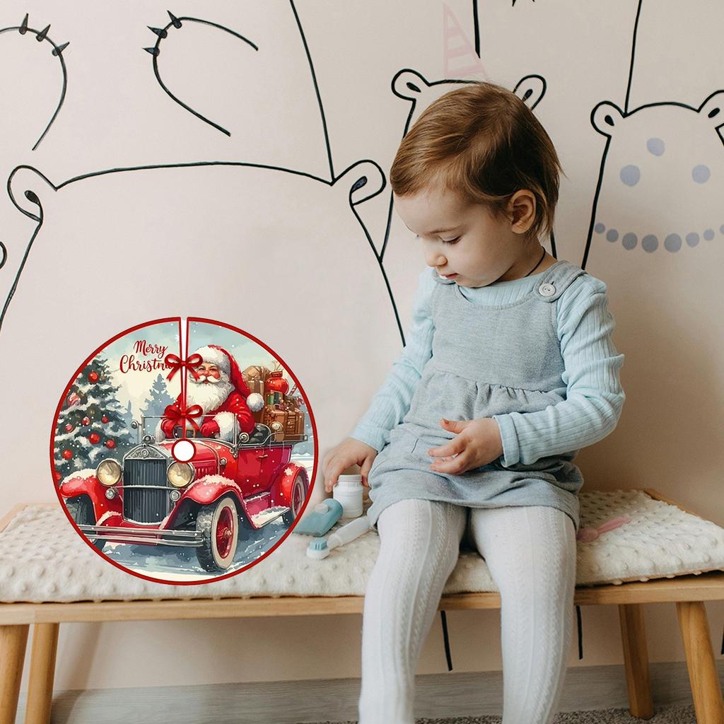 Dekorace sukně na vánoční stromeček pro domácnost Dekorace na vánoční stromeček Ornament sukně Slavnostní sváteční dekorace večírek Vnitřní Venkovní