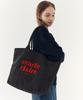 MARIE CLAIRE Essential Logo Oxford Shoulder Bag (Magcbg02Mbk)