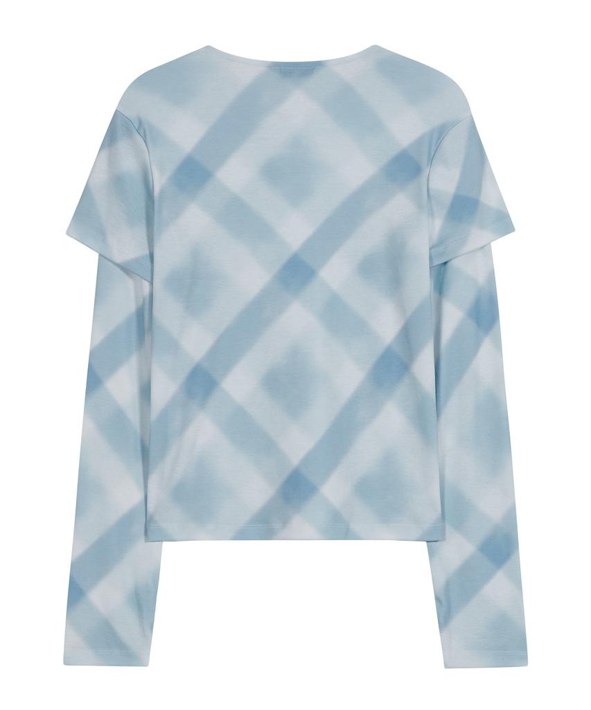 Taibseobiseu Hotfix Layered Top [Sky Blue]