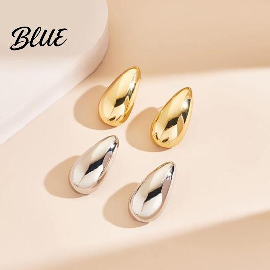 Versatile Earrings 1 Pair Teardrop for Women Small Water Drop