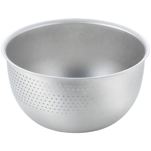 Yoshikawa Living Style Stainless Steel Rice Washing Bowl, 21cm, SJ3646