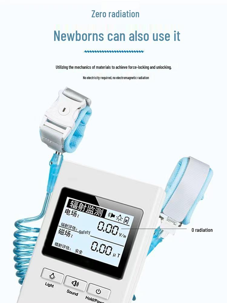 Child Safety Anti-Lost Strap Bracelet with Traction Rope (No Lock)