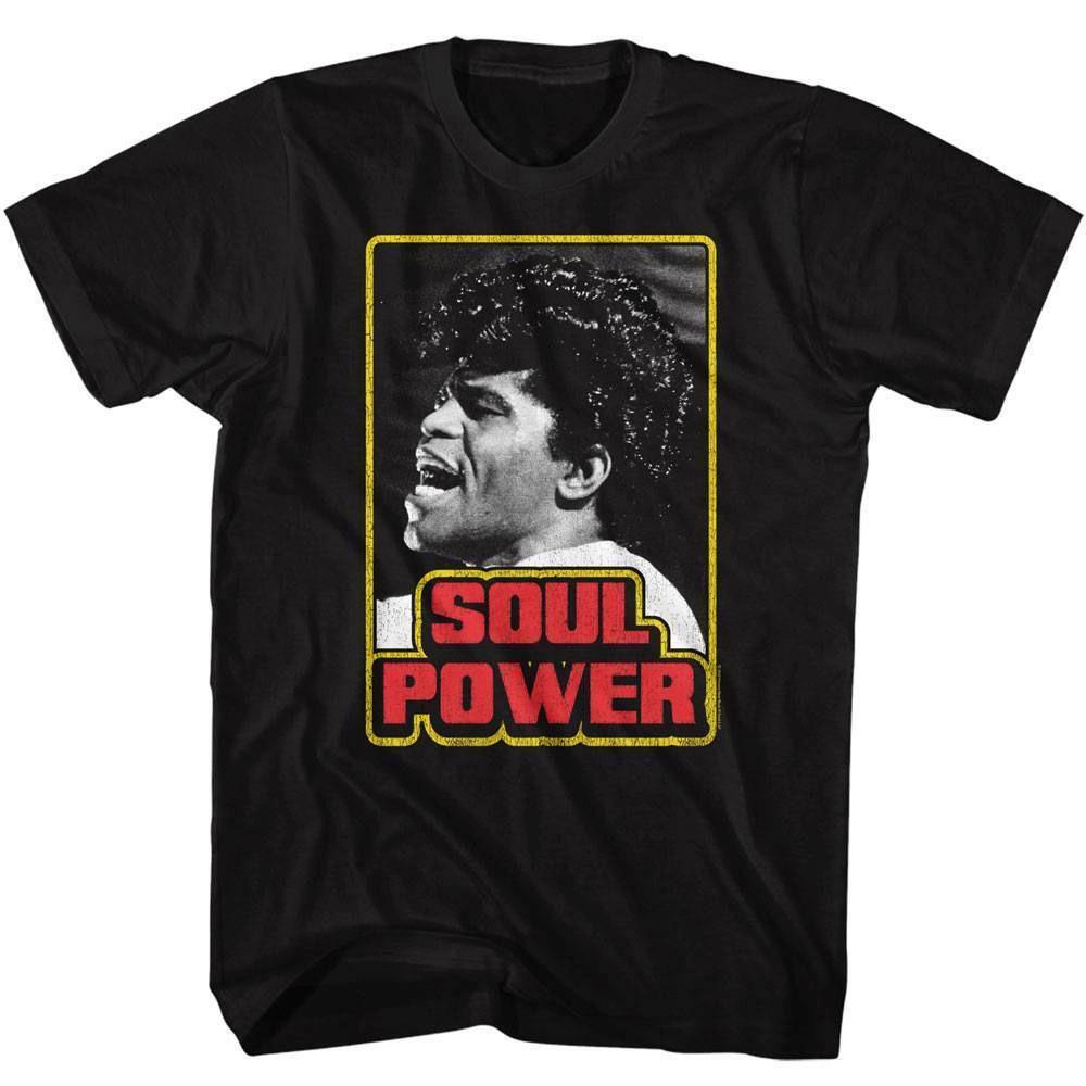 James Brown Soul Power Men T Shirt L