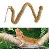 Reptilien Ranken Terrarien Dekorationen Biegsame Dschungel Kletterranke Flexible Kokosfasern Ranke für Amphibien Klettern Verstecke