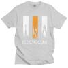 Proud Electrician T Shirt Pre-shrunk Cotton Tshirt Handsome Tee Short Sleeves Lineman Engineer Gift T-shirt Slim Fit Clothing