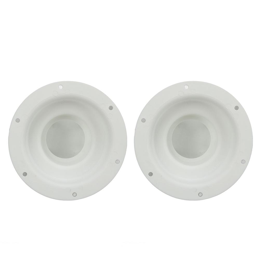 2PCS RV Plumbing Vent Caps Prevent Leaks Camper Roof Sewer Vent Cover Caps for Trailer 1 to 2‑3 8 Inch Pipes White