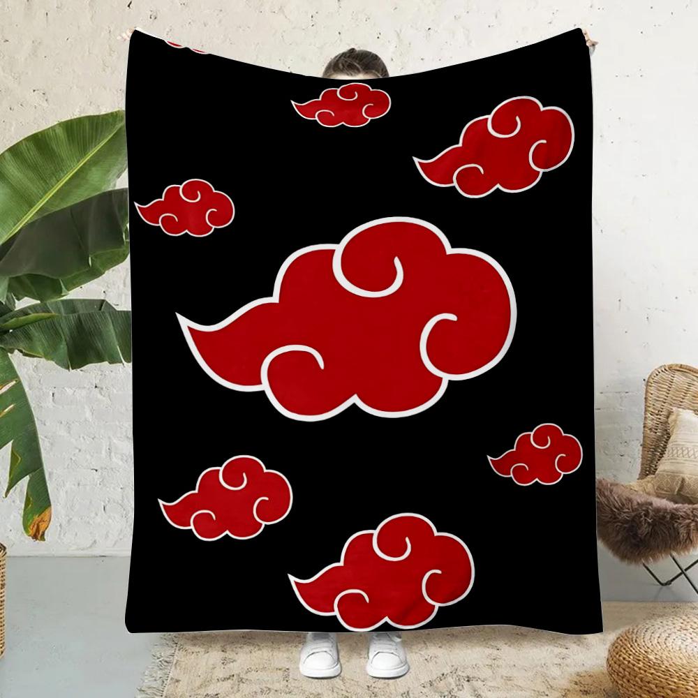 Hot Anime Narutos Itachi Akatsuki Printed Blanket Picnic Blankets Warm Blanket Soft and Comfortable Blanket Home Travel Birthday