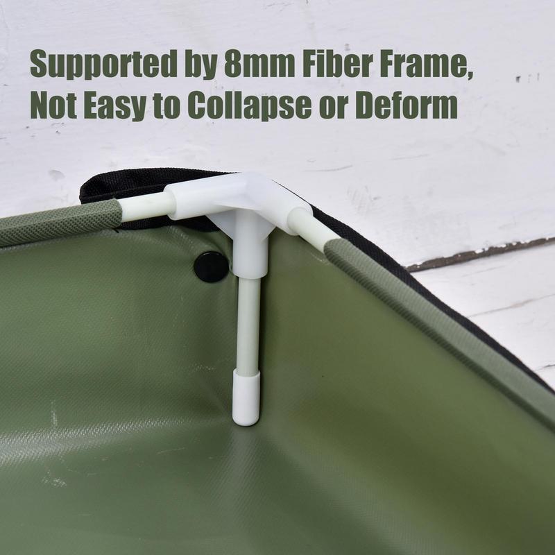 Shower Tent Awning Base Outdoor Folding Shower Enclosure Base Tent Awning Bottom Basin With Drainage Hole For Pet Bath RV