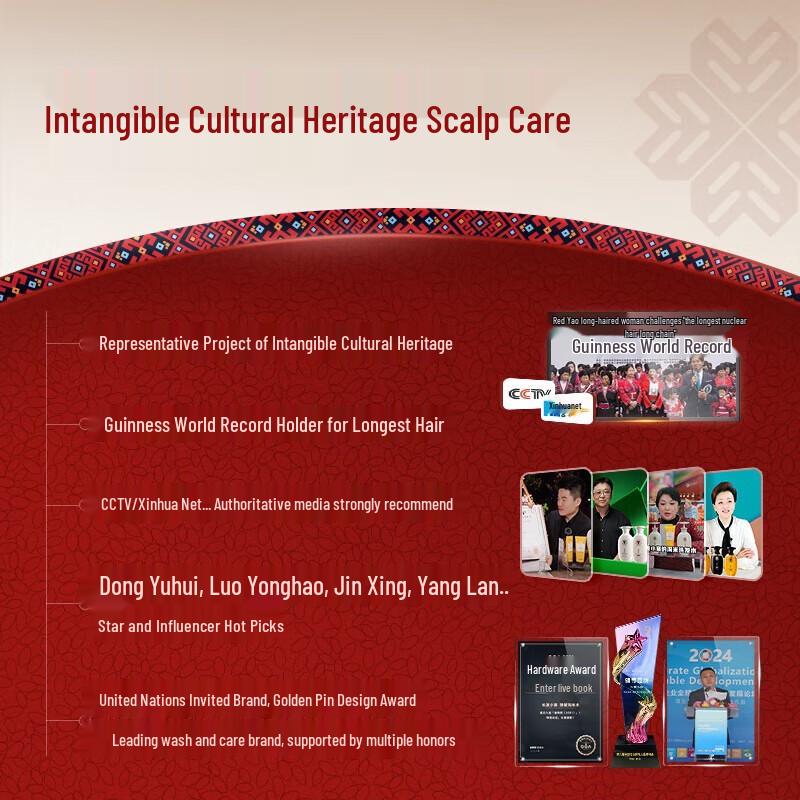 Long Hair Village Rice Water Shampoo & Repair Set