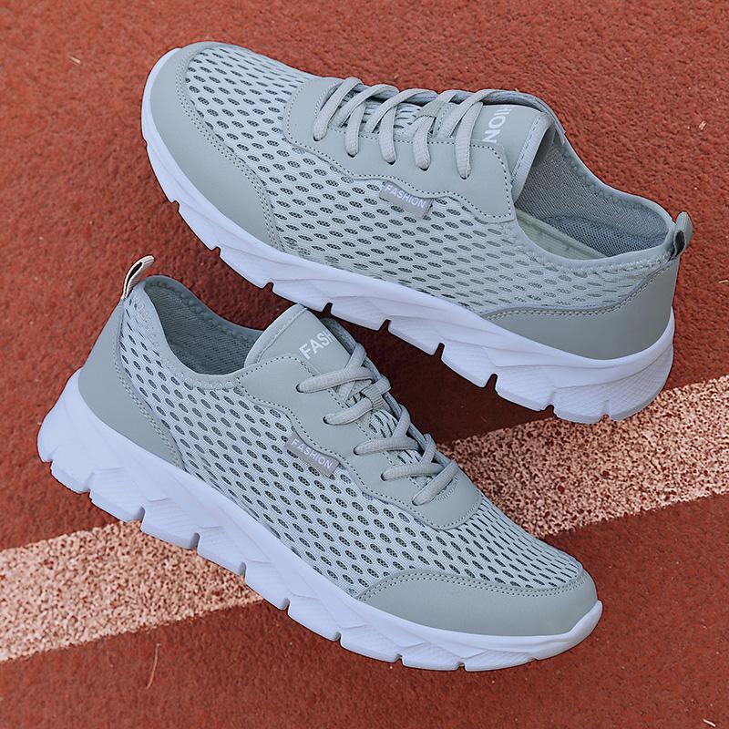 Mens Summer Shoes Lightweight Casual Tennis Shoes Mesh Comfortable Breathable Sneakers 2025 New Fashion Sneakers for Men