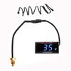 KOSO Water Temperature Gauge Mini Meter Thermometer Motorcycles Universal For XMAX300 250 NMAX155 CB400 CB500X Sensor Accessorie