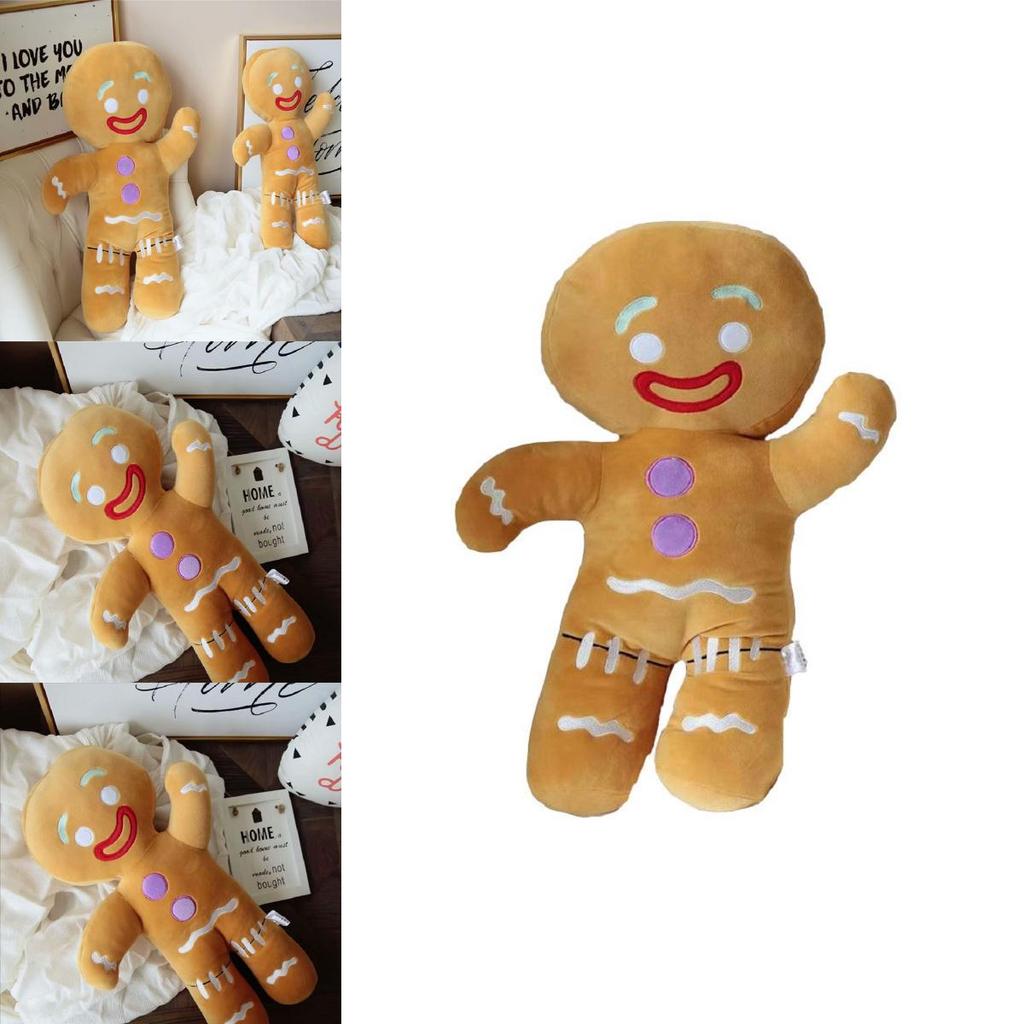 Shrek Adventure Gingerbread Man Gingy Plush Toy Soft And Huggable Stuffed Animal For Kids