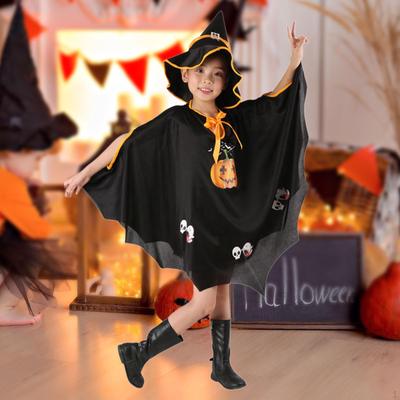 Kids Halloween Costume Bat Wing for Performance Party Photo Props Carnival