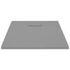 Vidaxl Shower Tray, SMC, Grey, 90 X 70 Cm