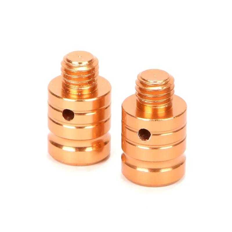 1 Pair Universal M10 Motorcycle Rearview Side Mirror Mount Adapter Bolt Screw Caps Covers for Seat Hole Reversing Mirror Plug оранжевый