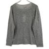 TOYOBOSHI SAROMA 14IT-PC3101 Cashmere 100% Gray Knit Tops Tops 4 grayUsed