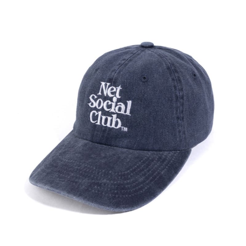 

Net Social Club OG LOGO PEACH PIGMENT CAP (NAVY) FREE