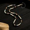 Multi Color Small Wood Beads Chains Necklace for Men Trendy Beaded Collar on Neck Accessories Short Choker 2026 Fashion Jewelry
