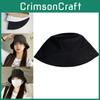 Sun And Breathable Protective Fisherman Hat For Women In Stylish Black