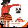 Ghost Flower Pot Planter Halloween Candy Bucket Multifunctional Resin Ghost Pumpkin Shape Vase Candy Bowl Home Office Decor