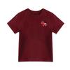 2026 Wine Red Plus Size Short Sleeve Women's T-Shirt: Flattering, Versatile, Round Neck, Belly-Hiding, Stylish Top