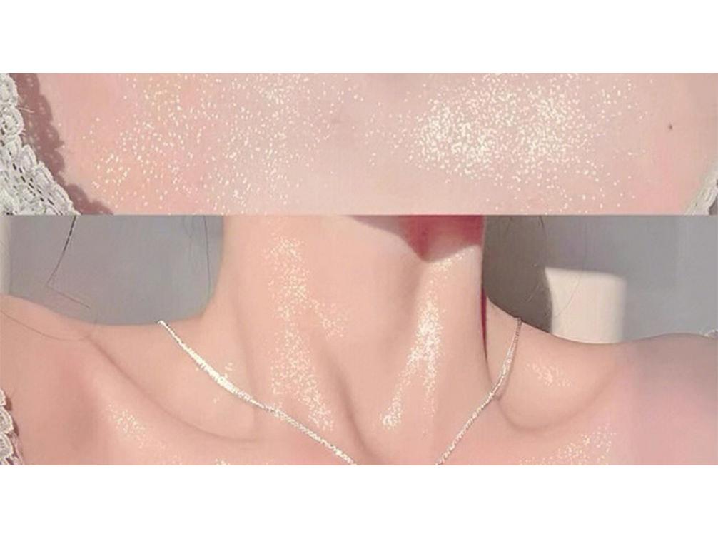 Cross-Border Shimmer Highlighter: Pearlescent Air Cushion Glitter & Spray Powder for Brightening