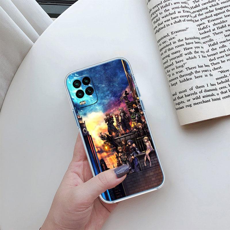 Kingdom Hearts Transparent Phone Case for Motorola Moto G7 G8 G9 G84 G85 G73 G24 G15 Z2 Play Power Plus