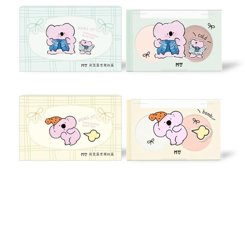 MYY - Koala Series Two-Color High Gloss Blush - 4 Colors