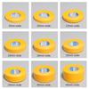 50 Meters Masking Paper Tape High-viscosity Separation Single Side Spray Paint For Decoration Yellow Paper Home Improvements
