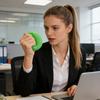 Stress Relief Fuzz Ball Soft Stretchy Textured Ball Squeeze Toy Anxiety Reduction Portable Travel School Office Stress Ball Fidget Toy