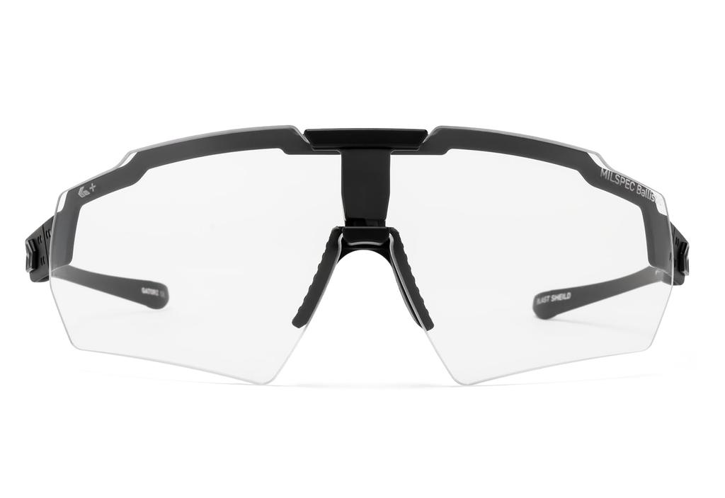 Ballistic Gators Blast Shield [GATORZ] ANSIz87.1+MILSPEC (Black, Photochromic)