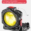 3 IN 1 Multifunctional COB Headlamp USB Rechargeable Wrist Light Outdoor Night Running Waist Bag Light Portable Fishing Belt Pack Light
