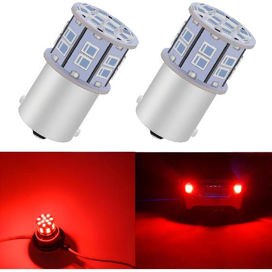 1156 LED Bulb Amber 12V-24V Super Bright 7506 1141 BA15S P21W 1003 LED Bulb for Turn Signal Blinker Lights, Tail Brake Lights, DRL Marker Blinker