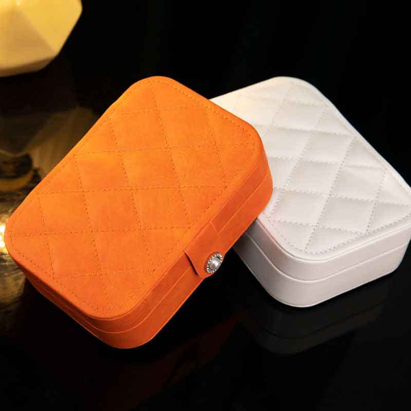 Button Storage Zipper Jewelers Organizer Container Box Portable Jewelry Box Jewelry Organizer Display Travel Jewelry Case Boxes