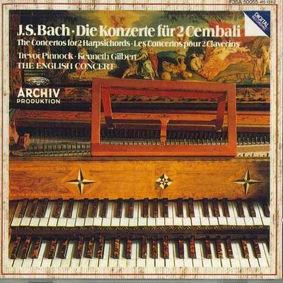 CD TREVOR PINNOCK, KENNETH GILBERT, TH - Die Konzerte Fur 2 Cembali = The Co F35A50055 ARCHIV PRODUKTI Japan Classical Used