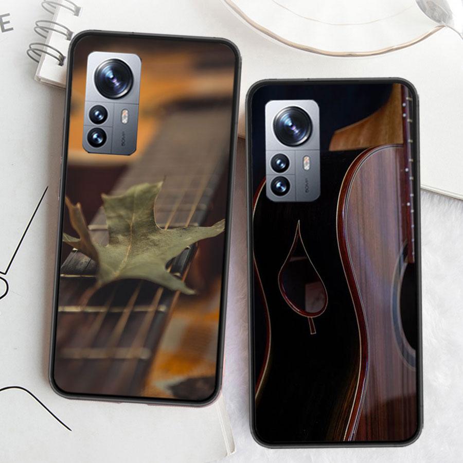 Guitar Collection Phone Case For Xiaomi Poco F7 Mi 14 Ultra 15 13 12 Pro 11T 10T 12T Pro 12X 11i 11 10 Lite 5G 9 8 Cover Capa Co