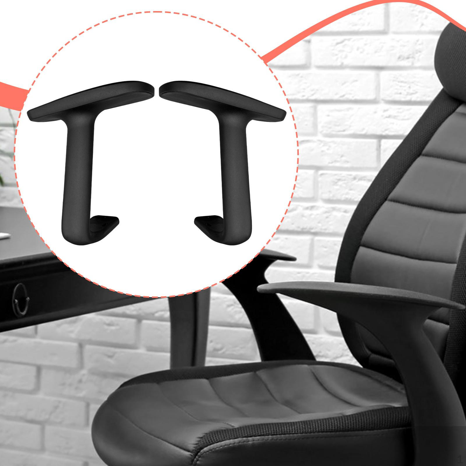 

2 штуки Подлокотники для офисного кресла, сменные подлокотники, легко установить, игровые