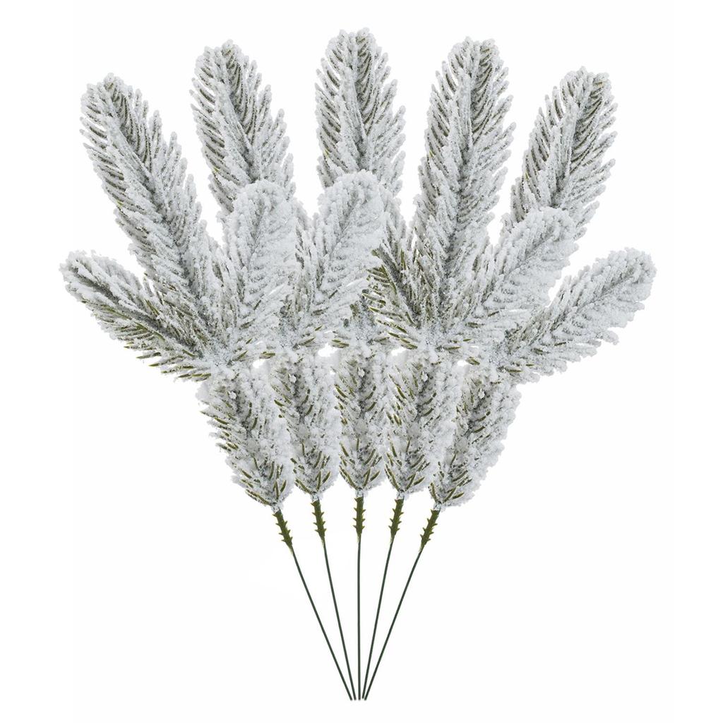 Artificial Pine Needle Green Plants for Christmas Tree and Indoor Flower Arrangements