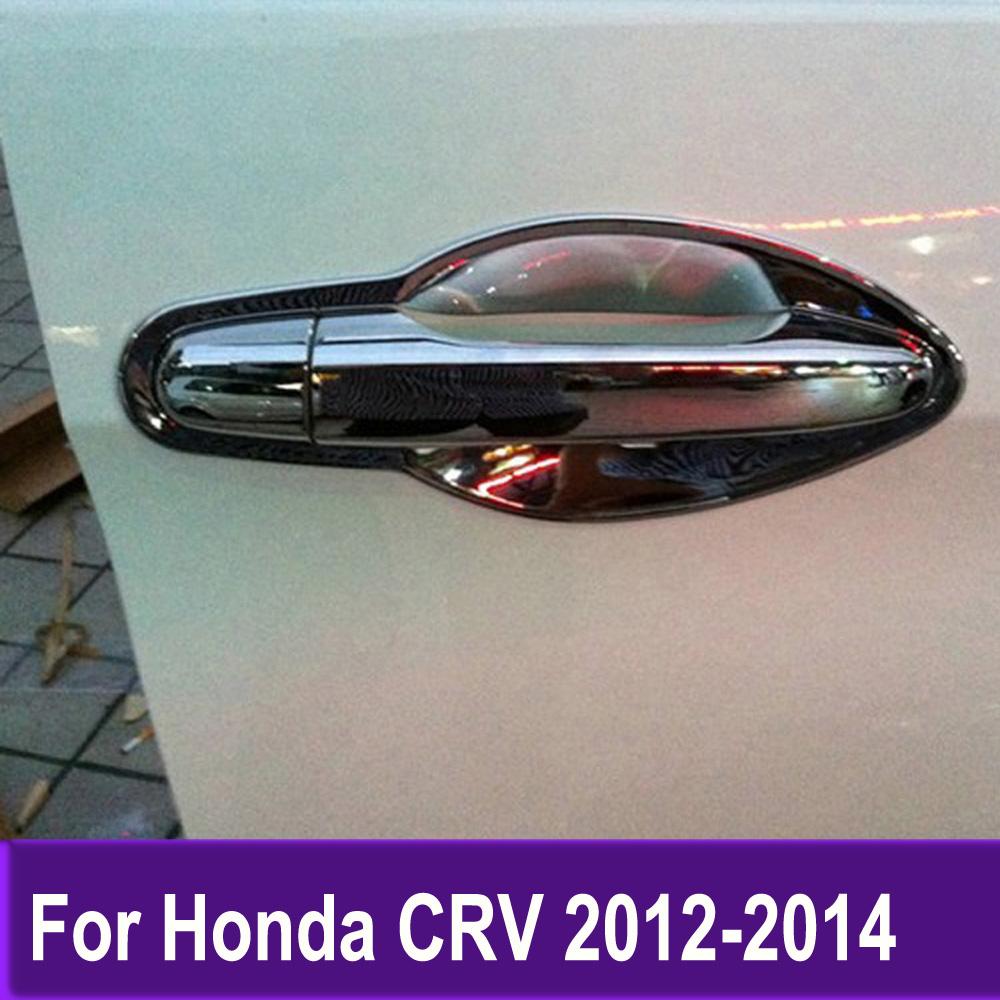 

Для Honda CRV CR-V 2012 2013 2014 боковая ручка двери крышка чаши отделка хромированная наклейка для автомобиля украшение Стайлинг
