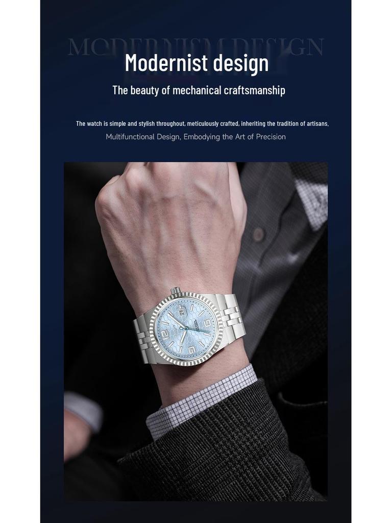 Luxury Men's Waterproof Quartz Watch with Calendar - Land Rover Style