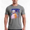 Huh Cat Meme Funny Tshirt Summer Casual Cotton Tee Oversized Streetwear Tops Vintage Graphic Print Loose Fit Short Sleeve