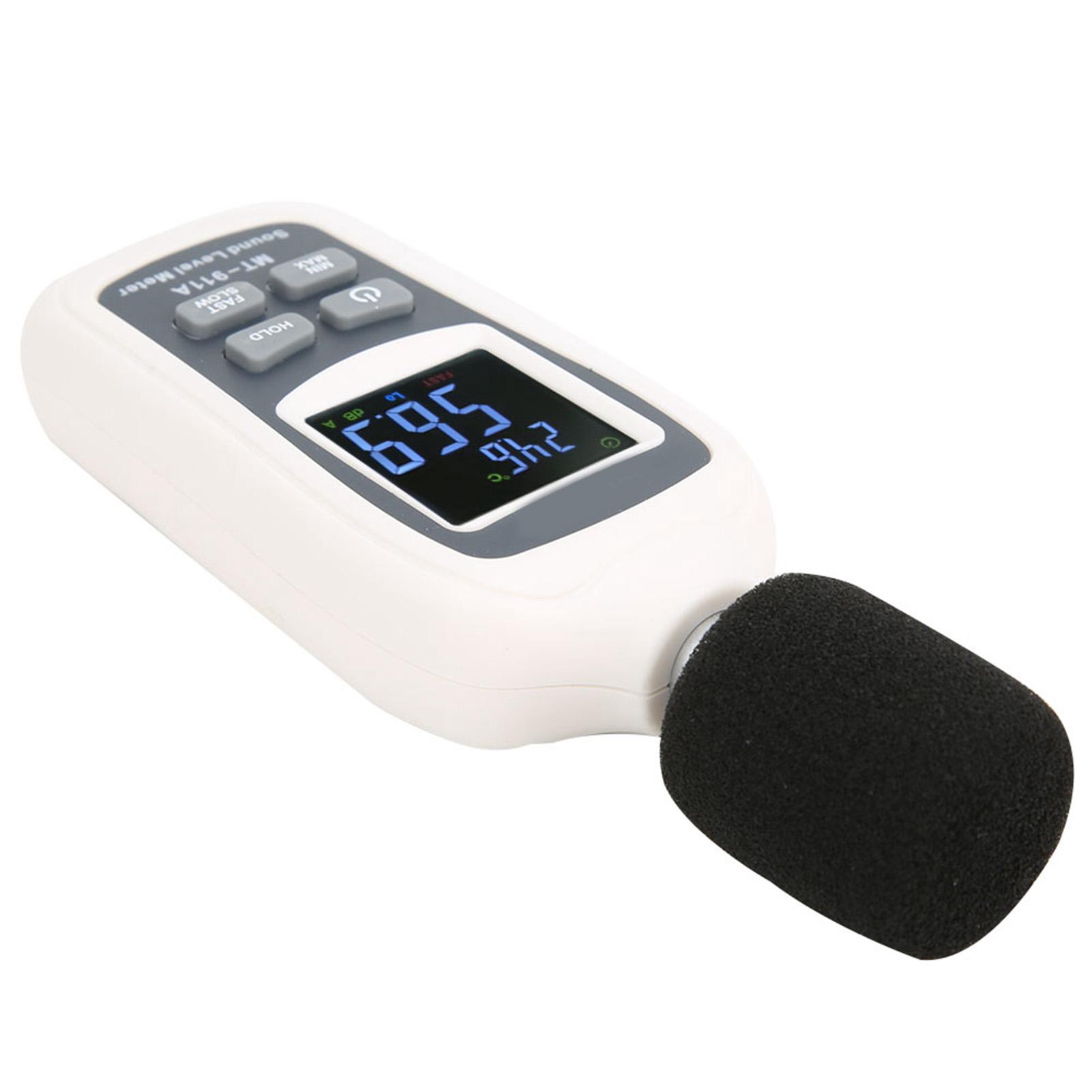 

MT 911A 35dB 135dB Digital LCD Sound Level Meter Voice Tester Noise Decibel Monitor