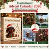 Calendário do Advento para Cães 2026 - Contagem Regressiva de 24 Dias para o Natal com Decoração Temática de Feriado Curvas Suaves Charme Festivo Presente Perfeito para Amantes de Cães com Petiscos