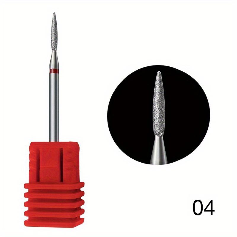 Diamond Milling Cutter Nail Drill Bits Set For Manicure Accessory Pedicure Eletric Machine Nail Bit Brush Burr Tool