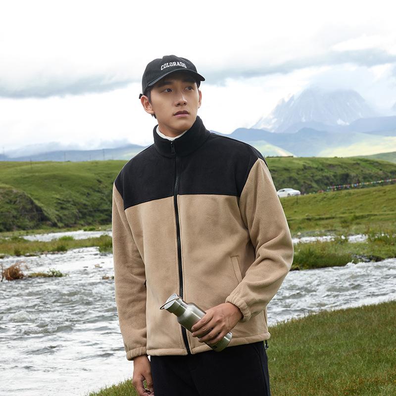 

Новая флисовая куртка для активного отдыха для женщин, спортивная флисовая куртка для мужчин, на осень и зиму плюс теплая бархатная подкладка 5XL