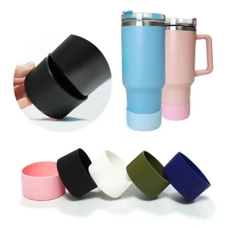 7.5cm Silicone Tumbler Boot Non-Slip Bottom Sleeve Cover for 20oz/30oz/40oz Tumblers