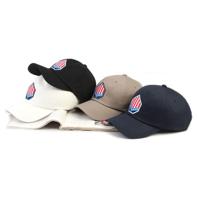 Oversized Wappen Point Ball Cap Large Hat black