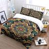 "Mandala Decorative Art Set" Soft Skin-Friendly Bedding Set Includes 1 Duvet Cover And 2 Pillowcase Gift